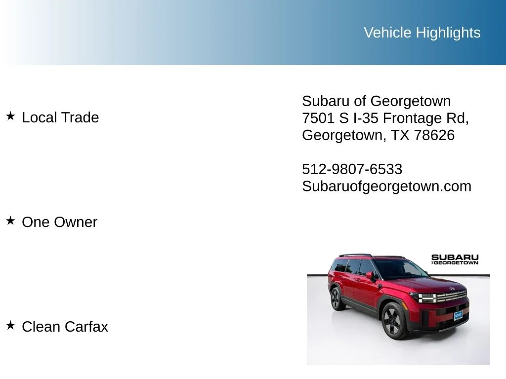 Used 2025 Red Hyundai SEL image 10
