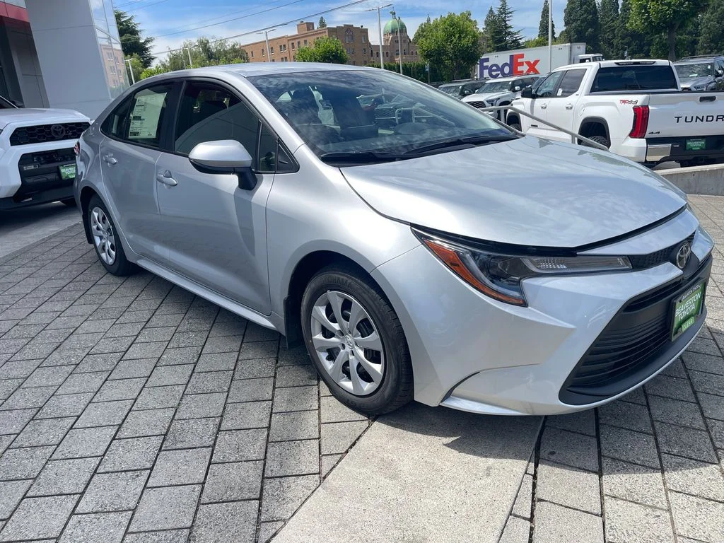 New 2026 Classic Silver Metallic Toyota LE image 7