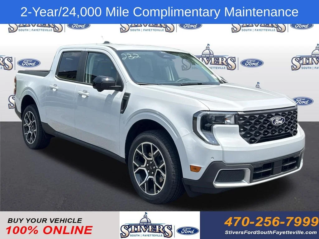 New 2026 White Ford Lariat image 1