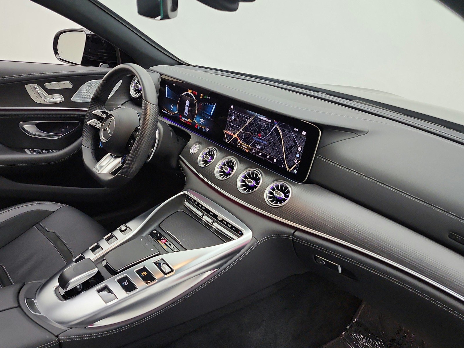 Certified Used 2022 Obsidian Black Metallic Mercedes-Benz AMG® GT 43 4-Door Coupe image 19