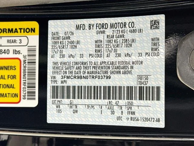 New 2026 Shadow Black Ford Big Bend® image 62