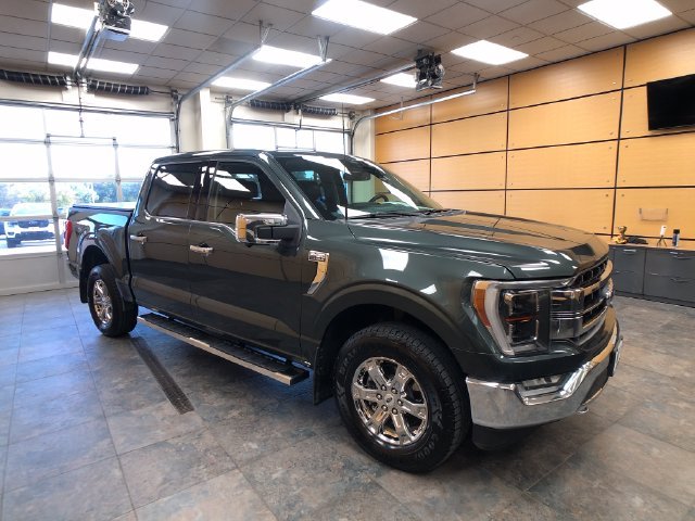 Certified Used 2021 Guard Metallic Ford Lariat image 1