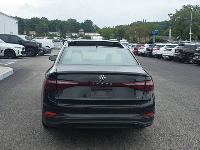 Used 2025 Deep Black Pearl Volkswagen SE image 3