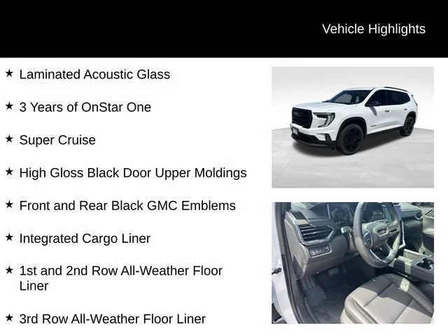 New 2026 Summit White GMC Elevation image 15
