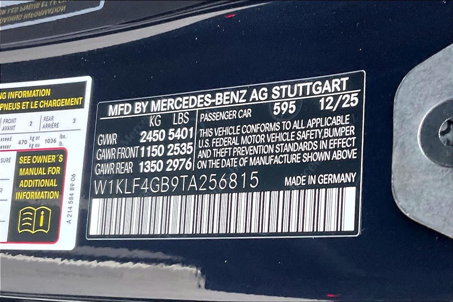 Certified Used 2026 Nautical Blue Metallic Mercedes-Benz E 350 image 12