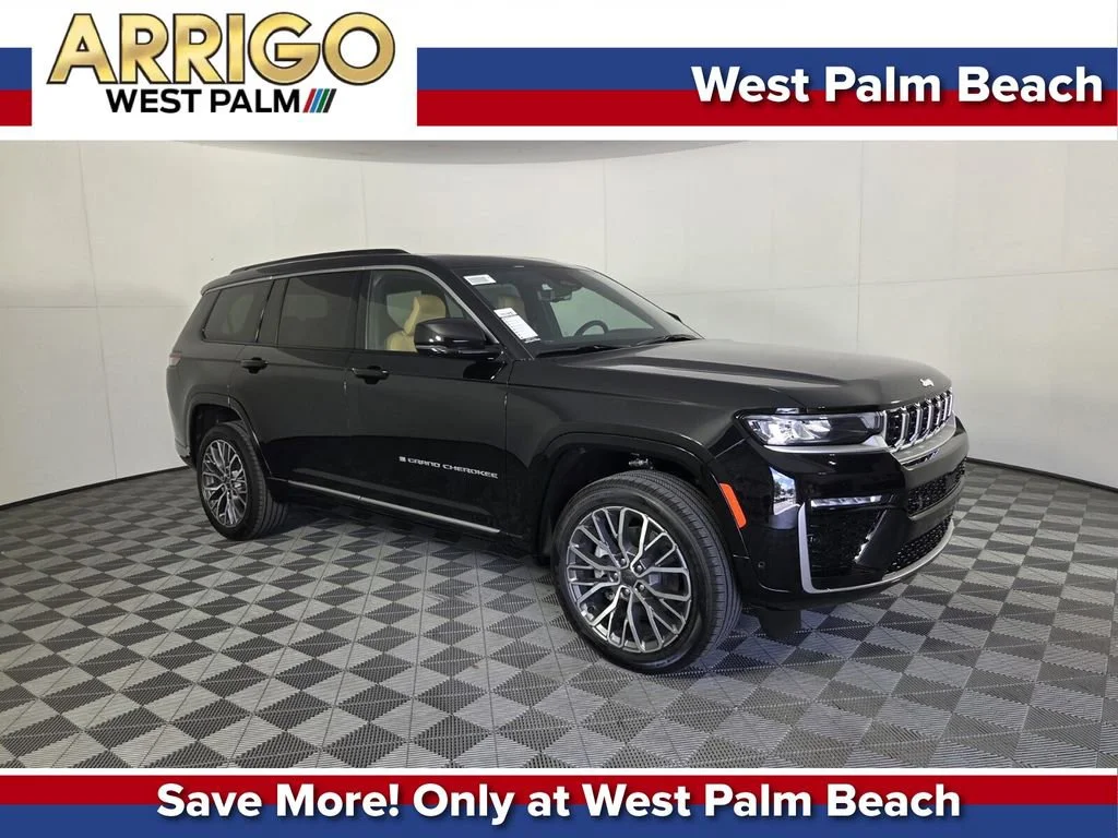 New 2026 Diamond Black Crystal Pearl-Coat Exterior Paint Jeep Summit image 1