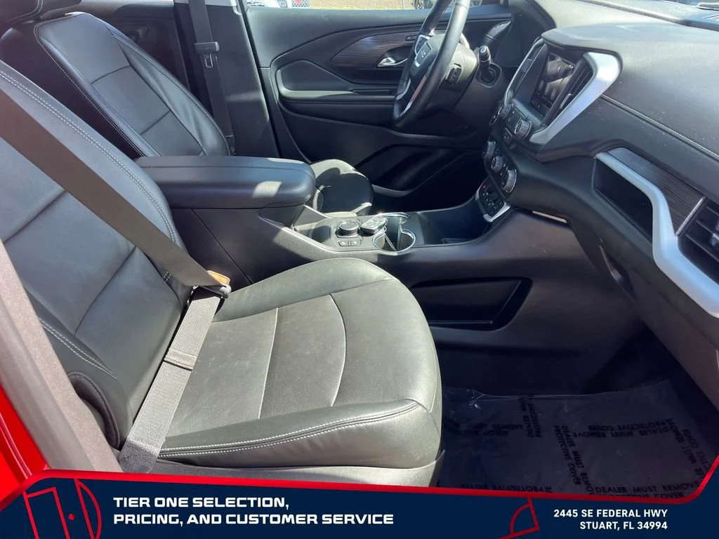 Used 2023 Volcanic Red Tintcoat GMC SLT image 19