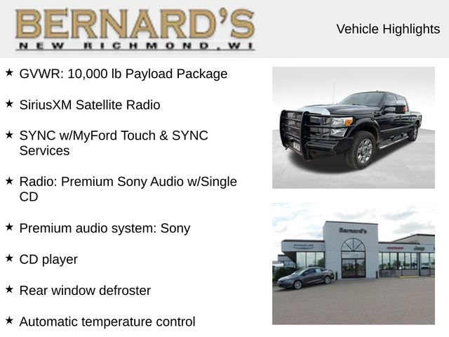 Used 2014 Black Ford Lariat image 2