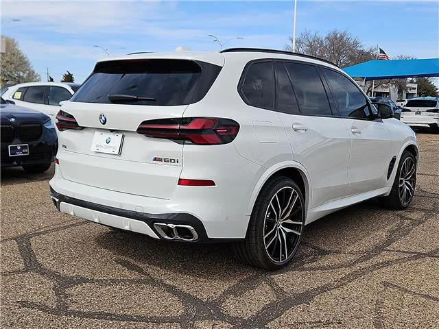 Used 2025 Alpine White BMW M60i All-Wheel Drive Sports Activity Vehicle image 2