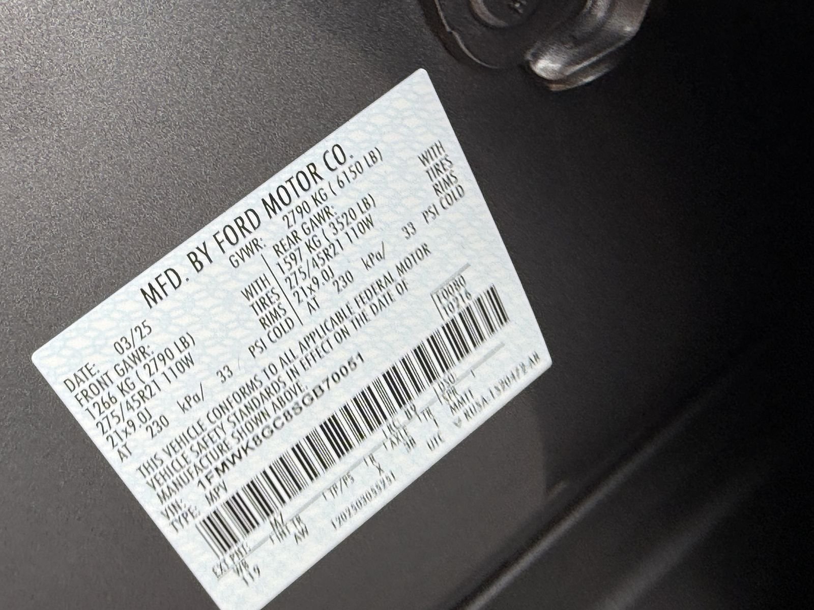 Certified Used 2025 Gray Metallic Ford ST image 41