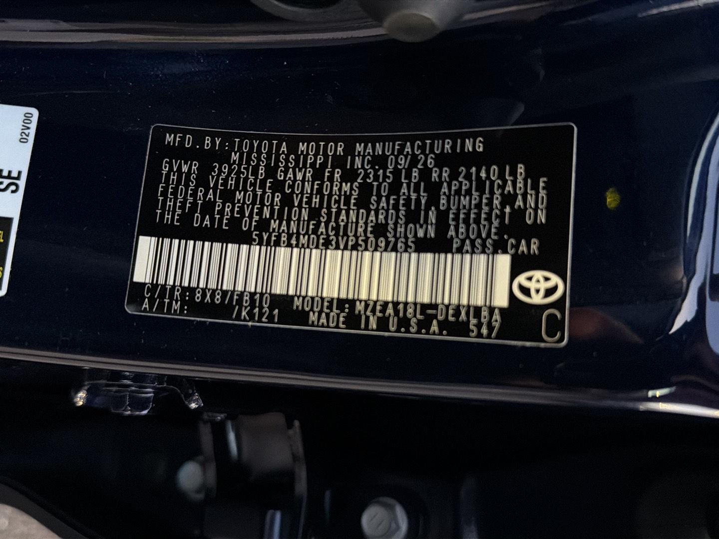 New 2027 Blueprint Toyota LE image 33