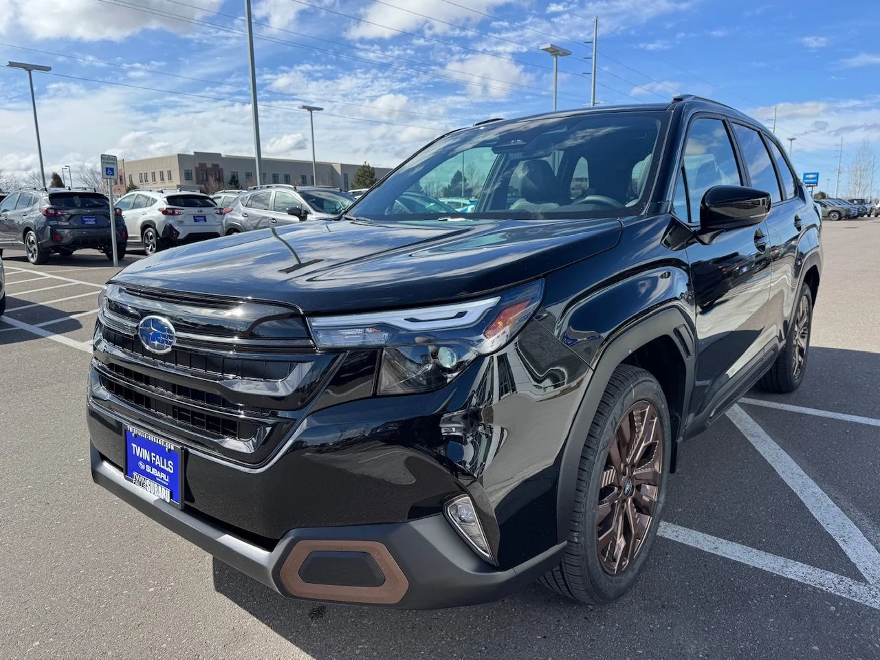 New 2026 Crystal Black Silica Subaru Sport image 3