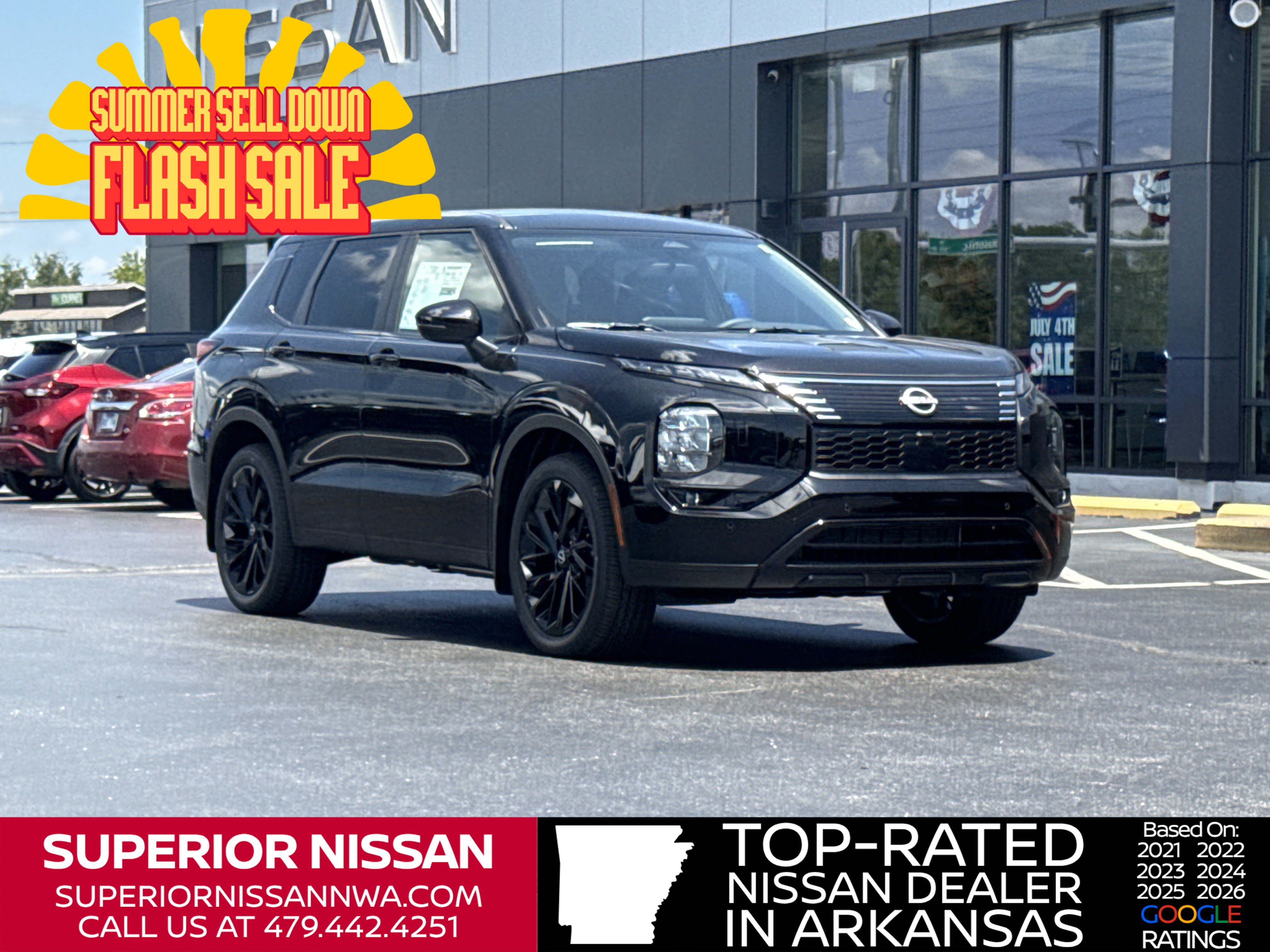 New 2026 Cosmic Black Nissan SL AWD image 1