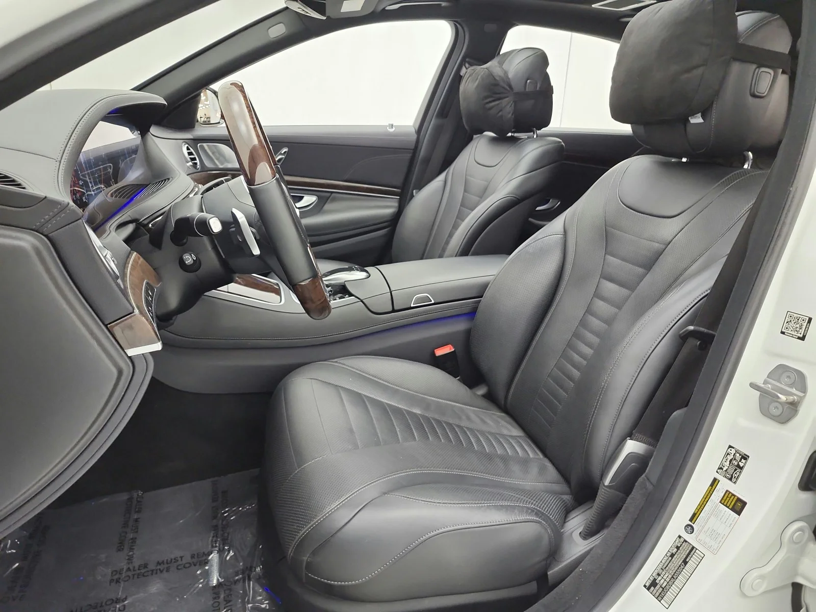 Used 2020 designo Diamond White Mercedes-Benz S 560 Sedan image 13