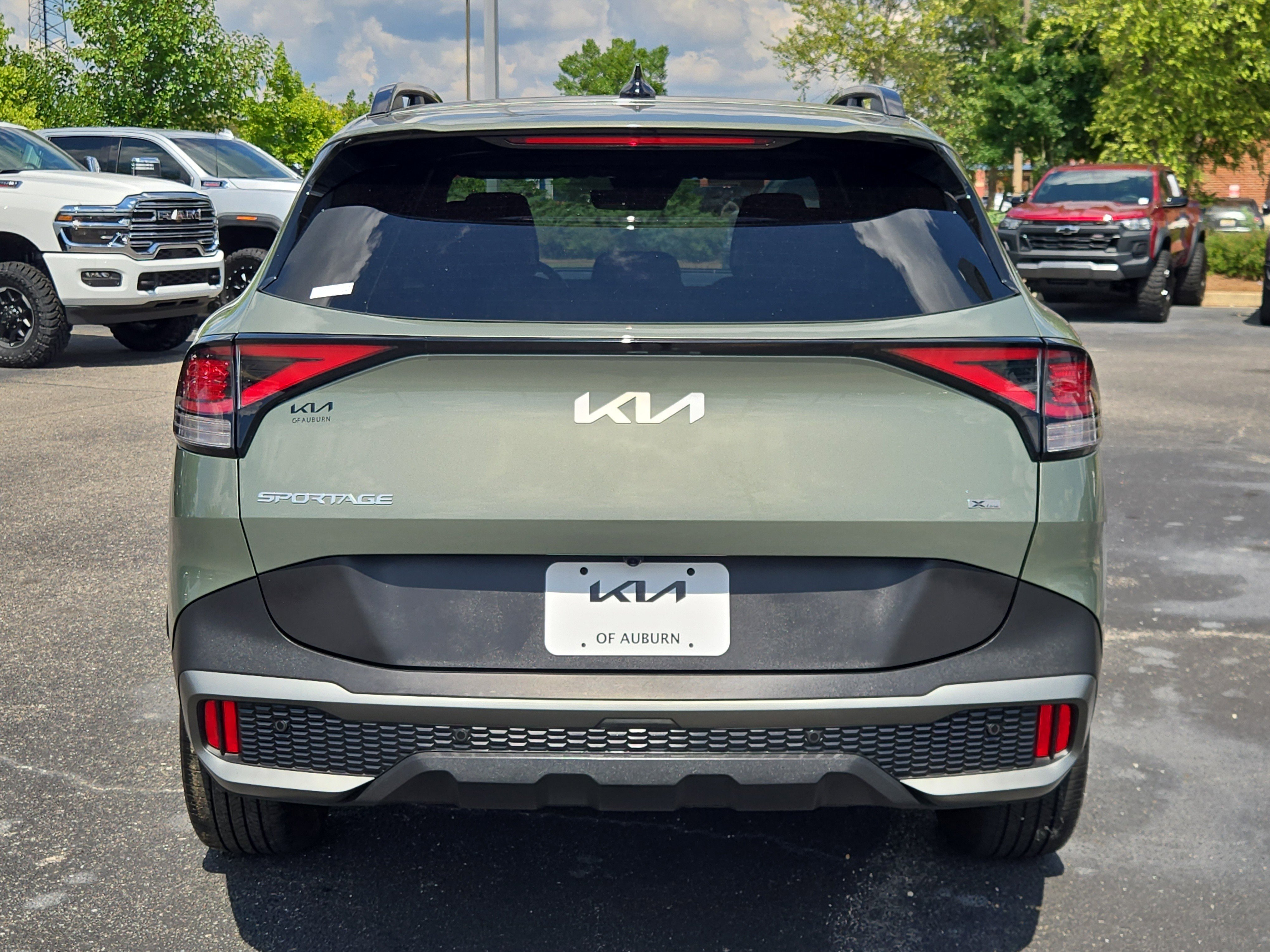 Used 2024 Jungle Green Kia X-Line image 6