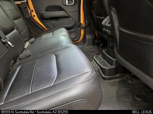 Used 2021 Yellow Jeep Unlimited Sahara Altitude image 23