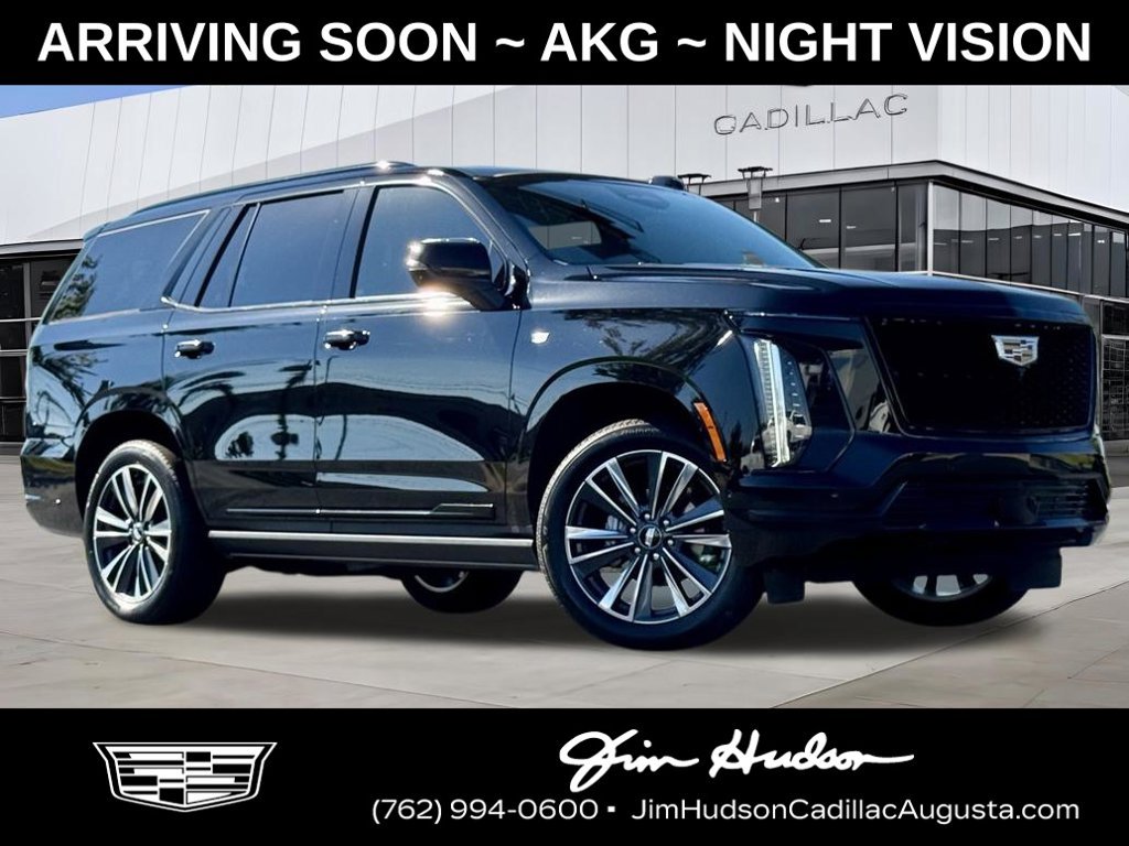 Used 2025 Black Cadillac Sport image 1