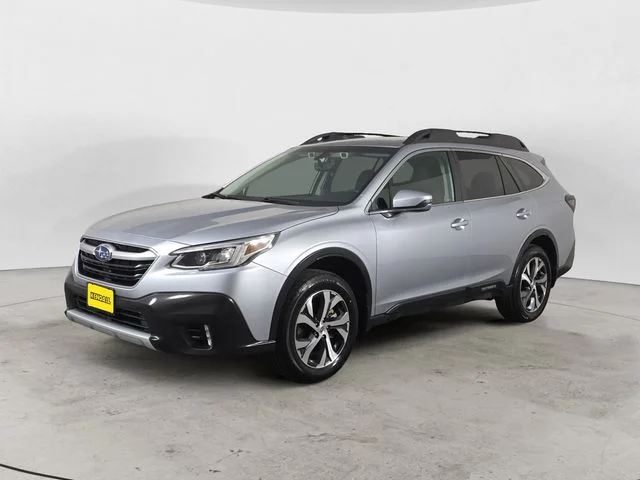 Used 2022 Ice Silver Metallic Subaru Limited image 1