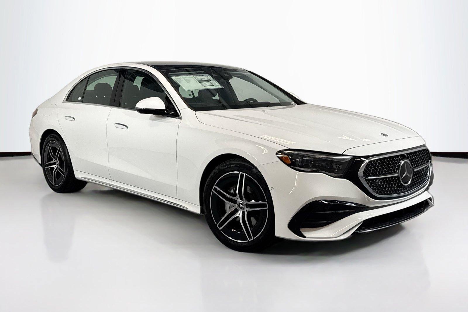 New 2026 Polar White Mercedes-Benz E 350 image 3