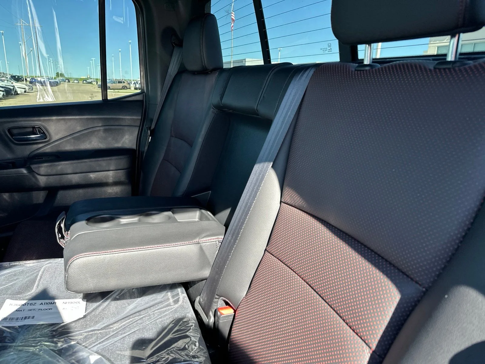 New 2026 Platinum White Pearl Honda Black Edition image 23