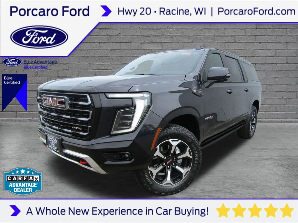 Certified Used 2025 Titanium Rush Metallic GMC AT4 image 1