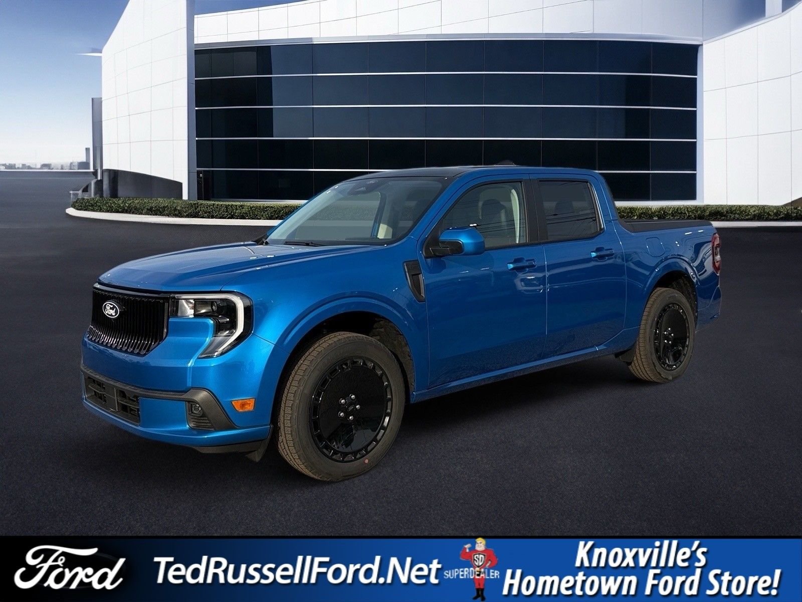 New 2026 Velocity Blue Ford Maverick Lobo™ image 1