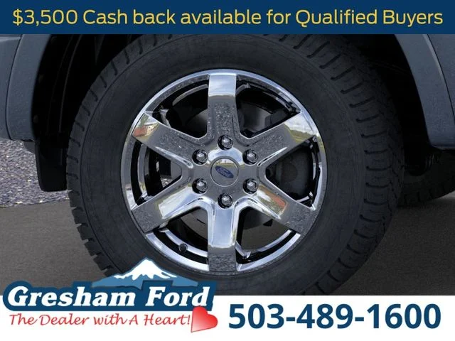 New 2025 Azure Gray Metallic Tri-coat Ford XLT image 22