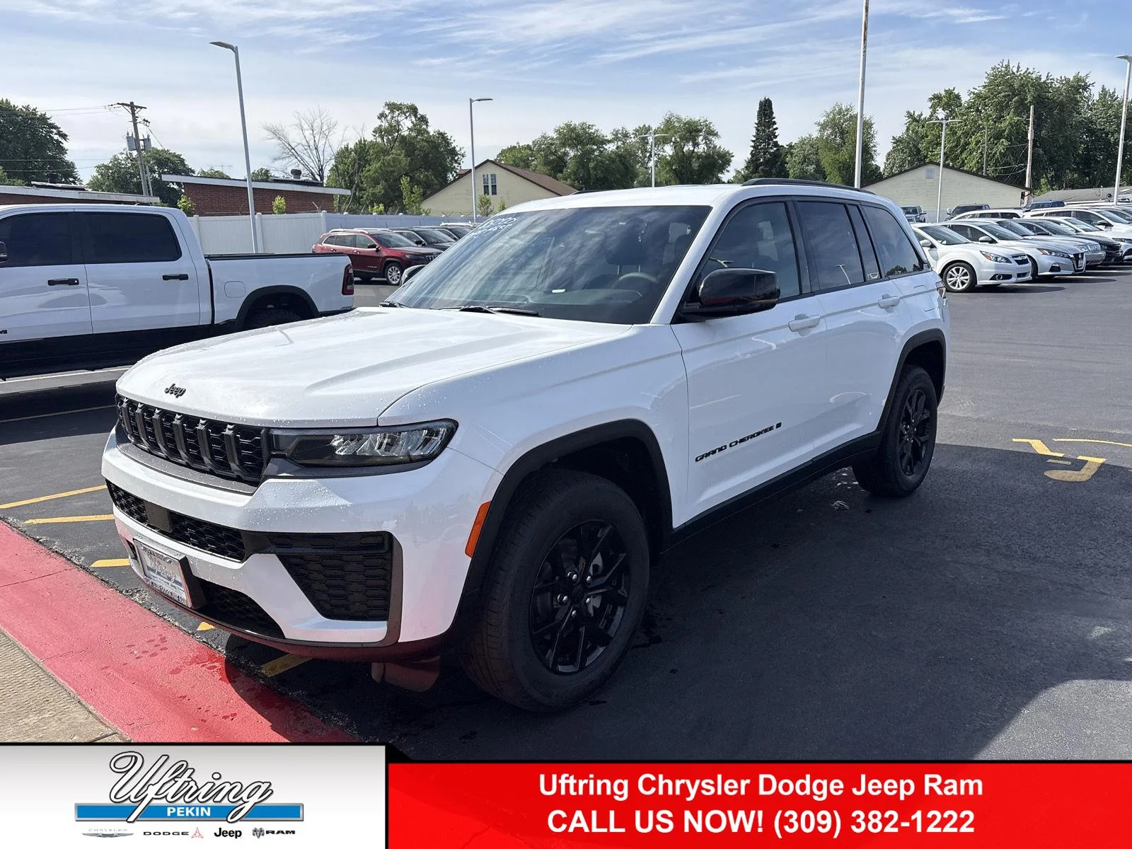 New 2026 Bright White Clearcoat Jeep Laredo Altitude image 1