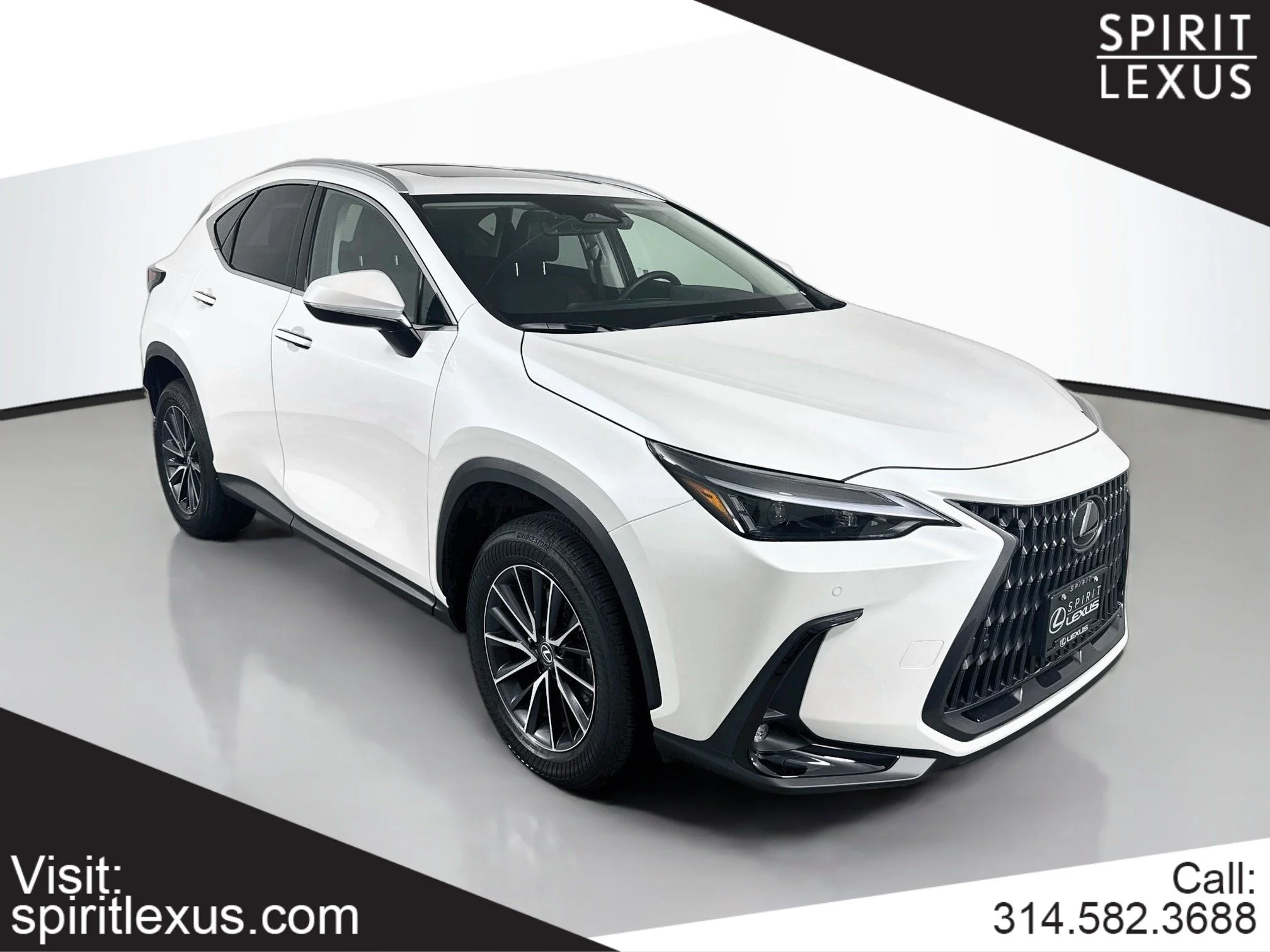 Certified Used 2025 White Pearl Lexus 350 image 1