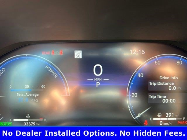 Used 2023 Silver Sky Metallic Toyota Hybrid Limited image 8