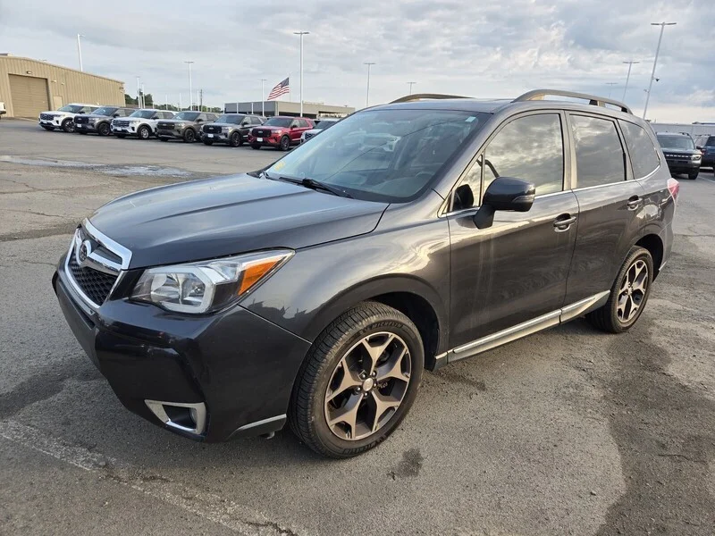 Used 2015 GRAY SUBARU 4DR CVT 2.0XT TOURING image 9