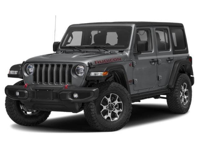 Used 2022 Bright White Clearcoat Jeep Unlimited Rubicon image 4