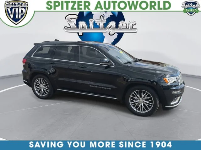 Used 2017 Diamond Black Jeep Summit image 2