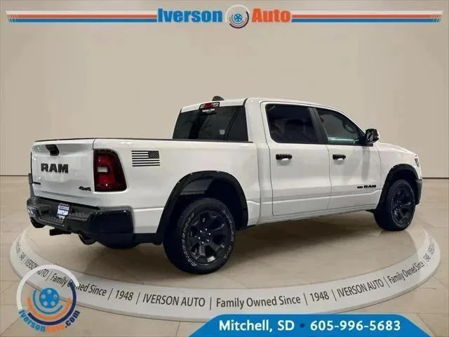New 2026 Bright White Clear-Coat Exterior Paint RAM BIG HORN image 7