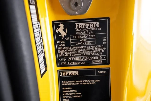 Certified Used 2023 Giallo Modena Ferrari  image 67