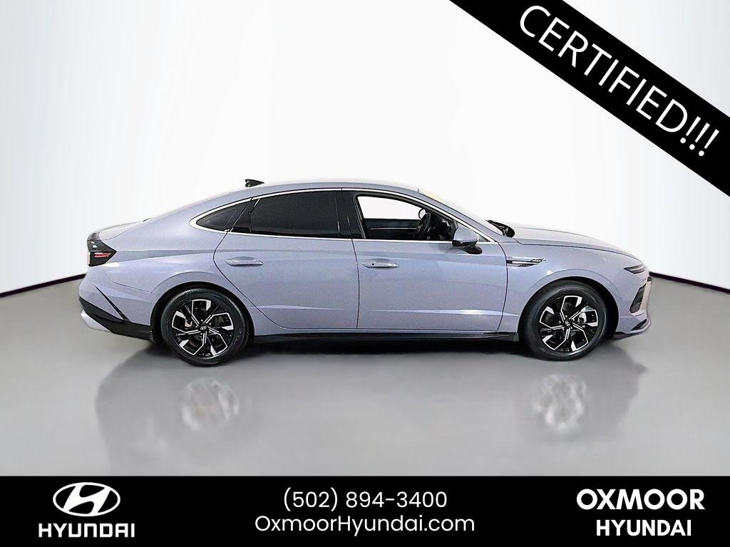 Certified Used 2024 Transmission Blue Hyundai SEL image 8