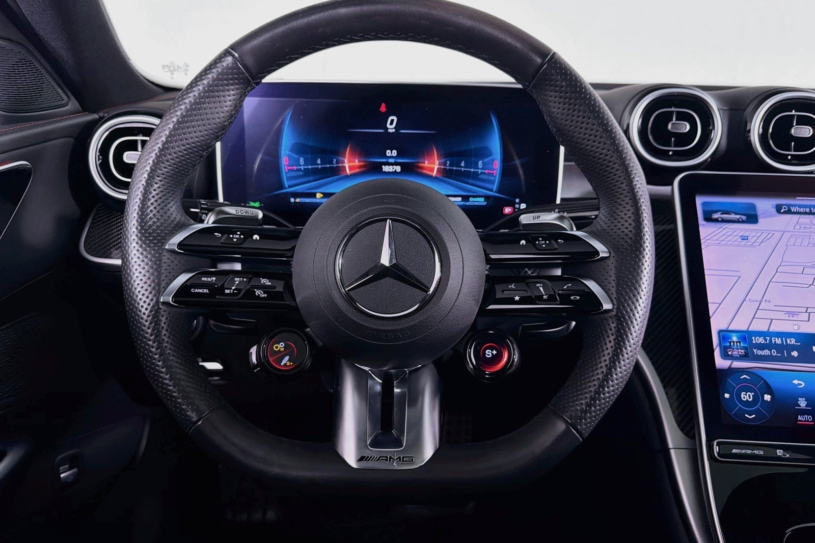 Certified Used 2024 Polar White Mercedes-Benz AMG® C 43 image 19