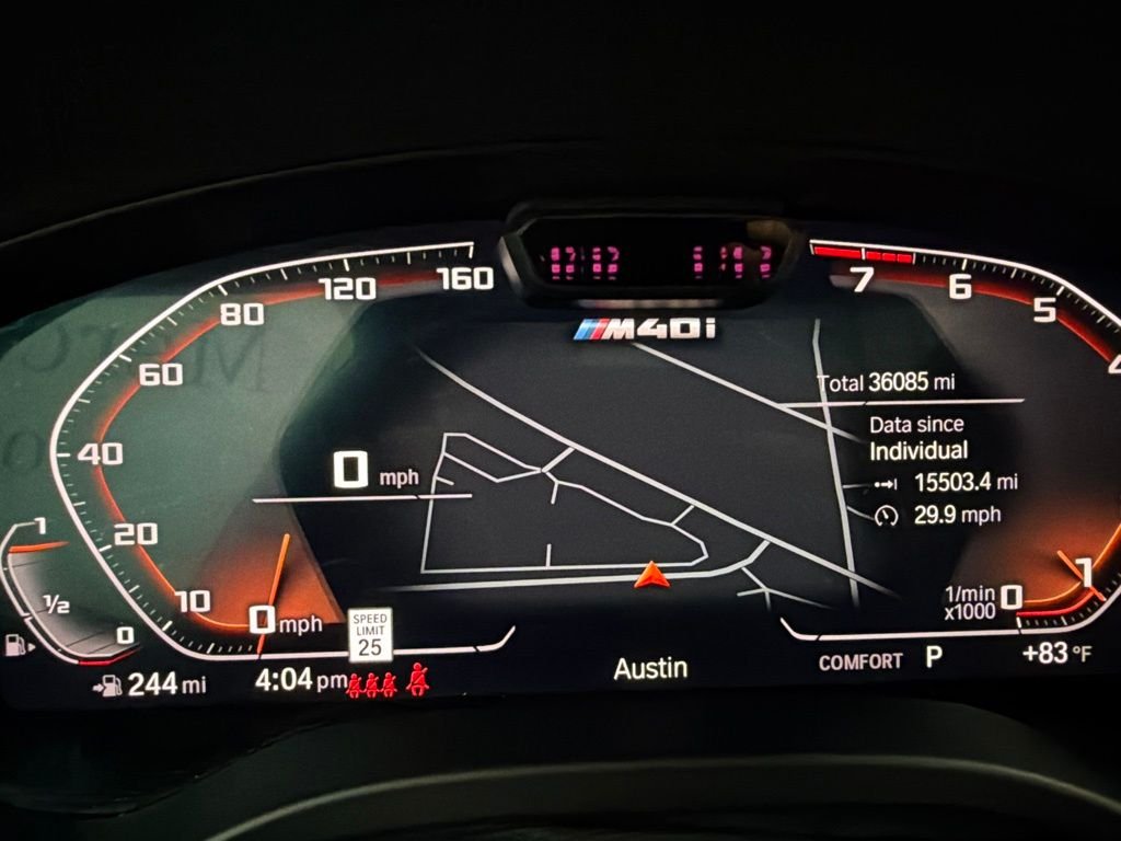 Used 2022 Blue BMW M40i image 16