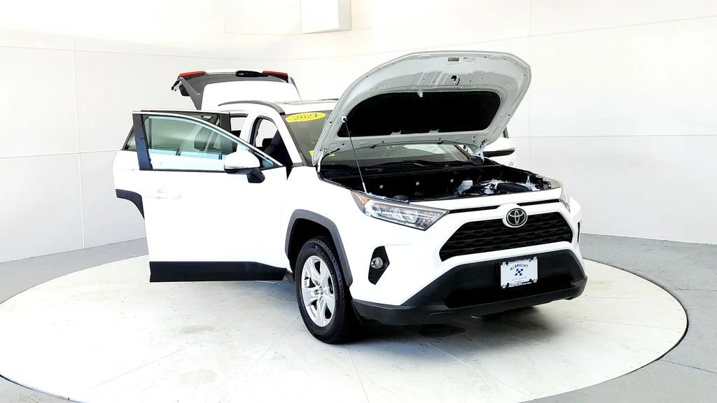 Certified Used 2021 White Toyota XLE image 9