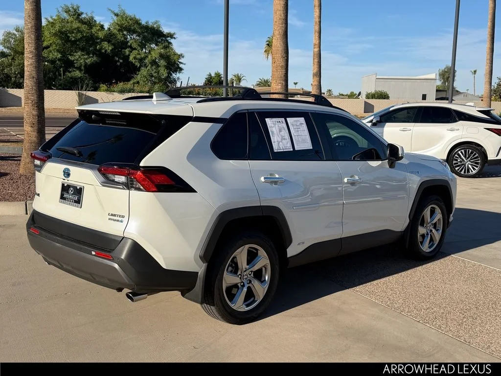 Used 2020 White Toyota Limited image 7