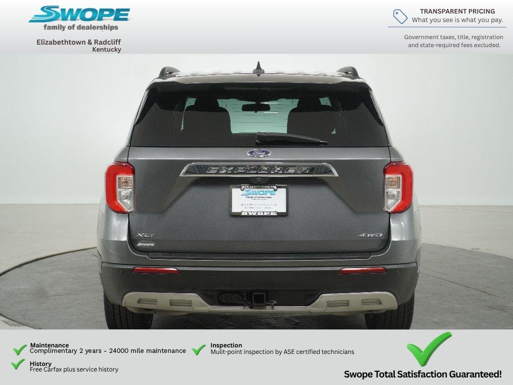 Used 2021 Carbonized Gray Metallic Ford XLT image 4