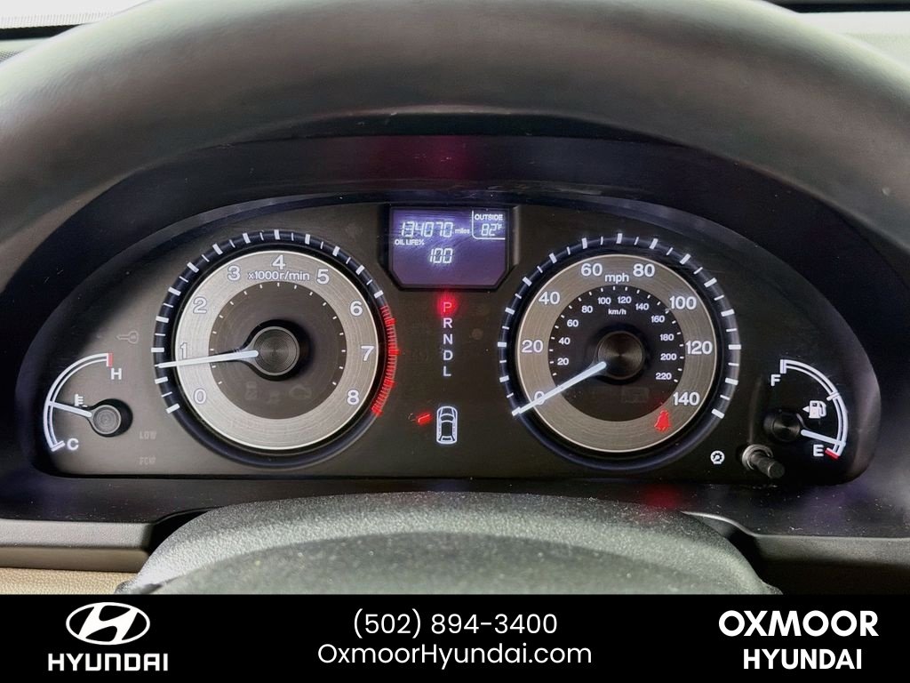Used 2015 Dark Cherry Pearl Honda EX image 12