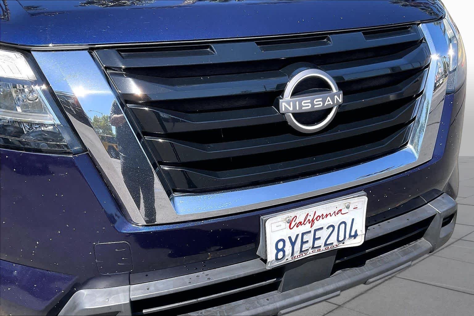 Used 2022 Deep Ocean Blue Pearl Nissan SV image 29