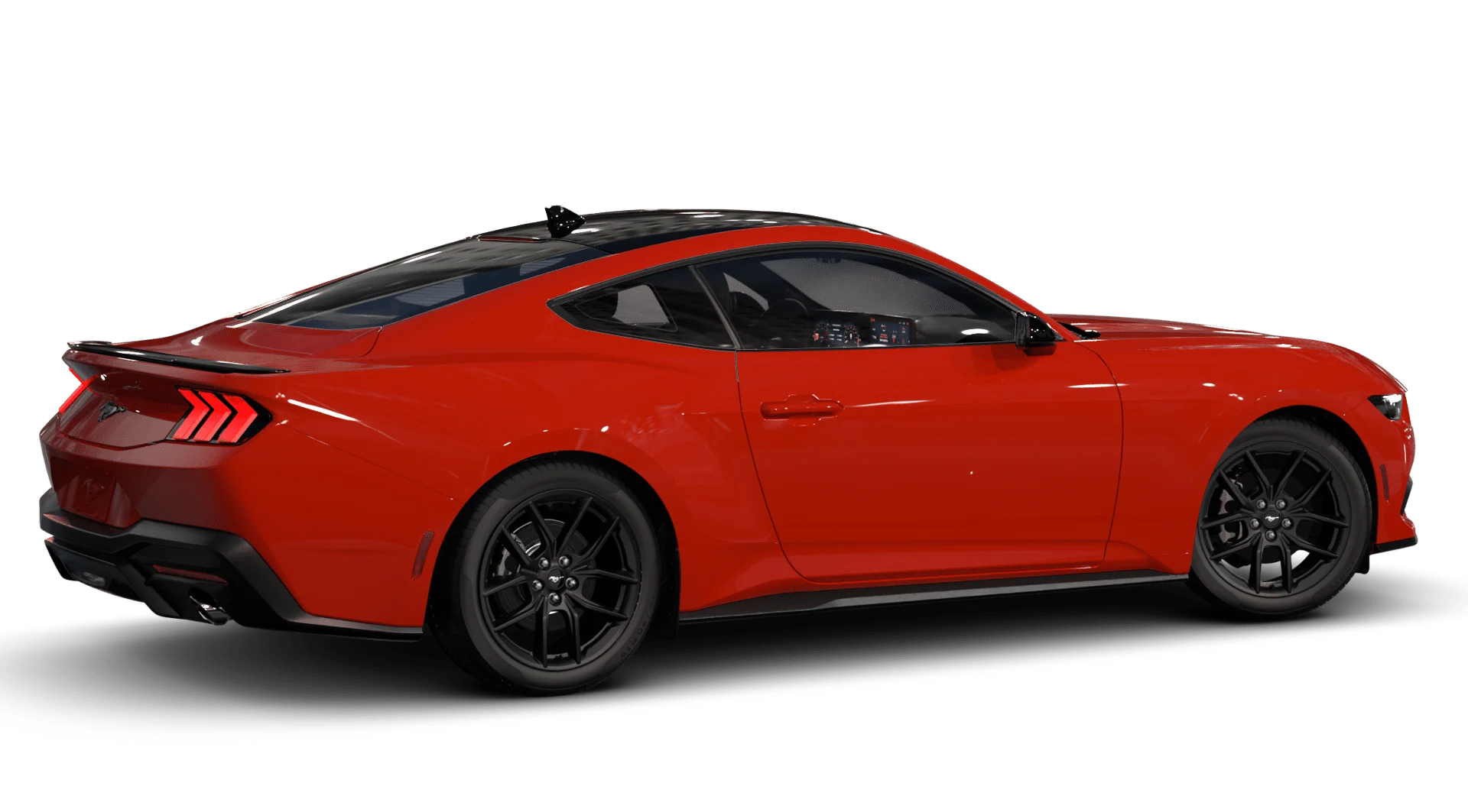 New 2026 Race Red Ford EcoBoost® Premium Fastback image 3