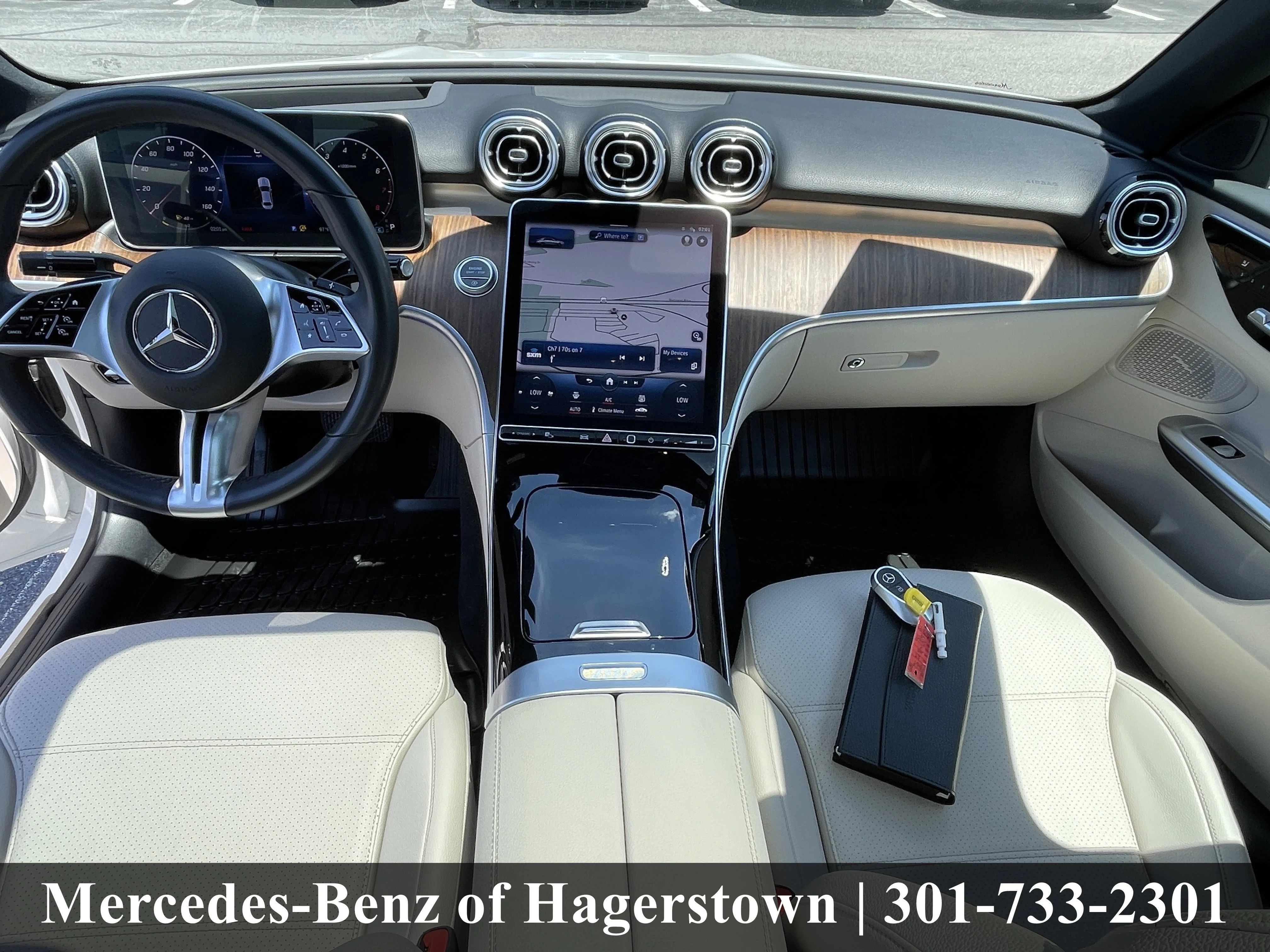 Certified Used 2023 Polar White Mercedes-Benz C 300 4MATIC® Sedan image 6