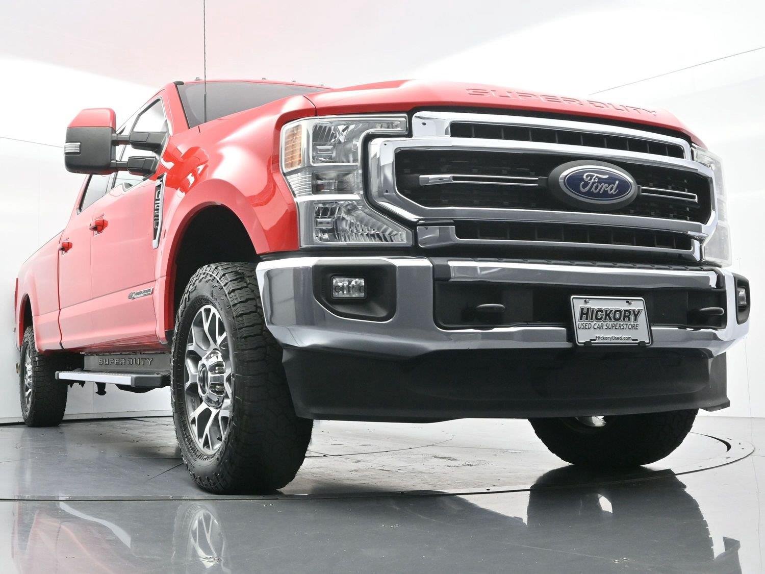 Used 2022 Race Red Ford Lariat image 49