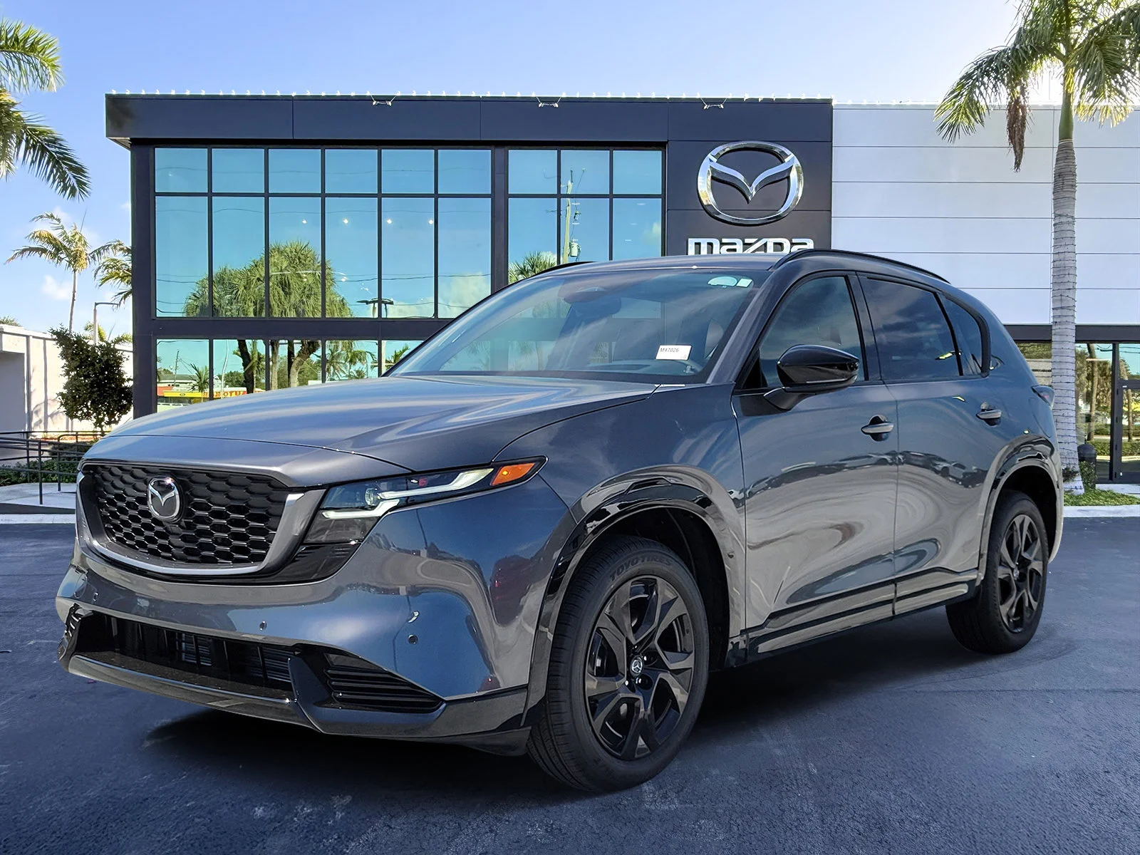 New 2026 Machine Gray Metallic Mazda 2.5 S Premium AWD image 2