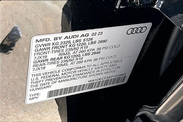 Used 2023 Black Audi Premium image 35
