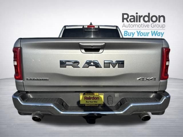 Used 2025 Billet Silver Metallic Clearcoat Ram Laramie image 6