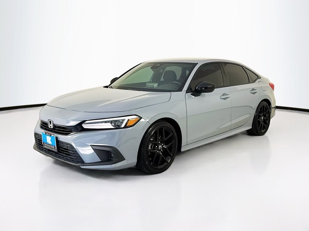 Certified Used 2024 Gray Honda Sport image 3